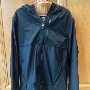 Old Navy Active • Black Zip-Up jacket w/ hood